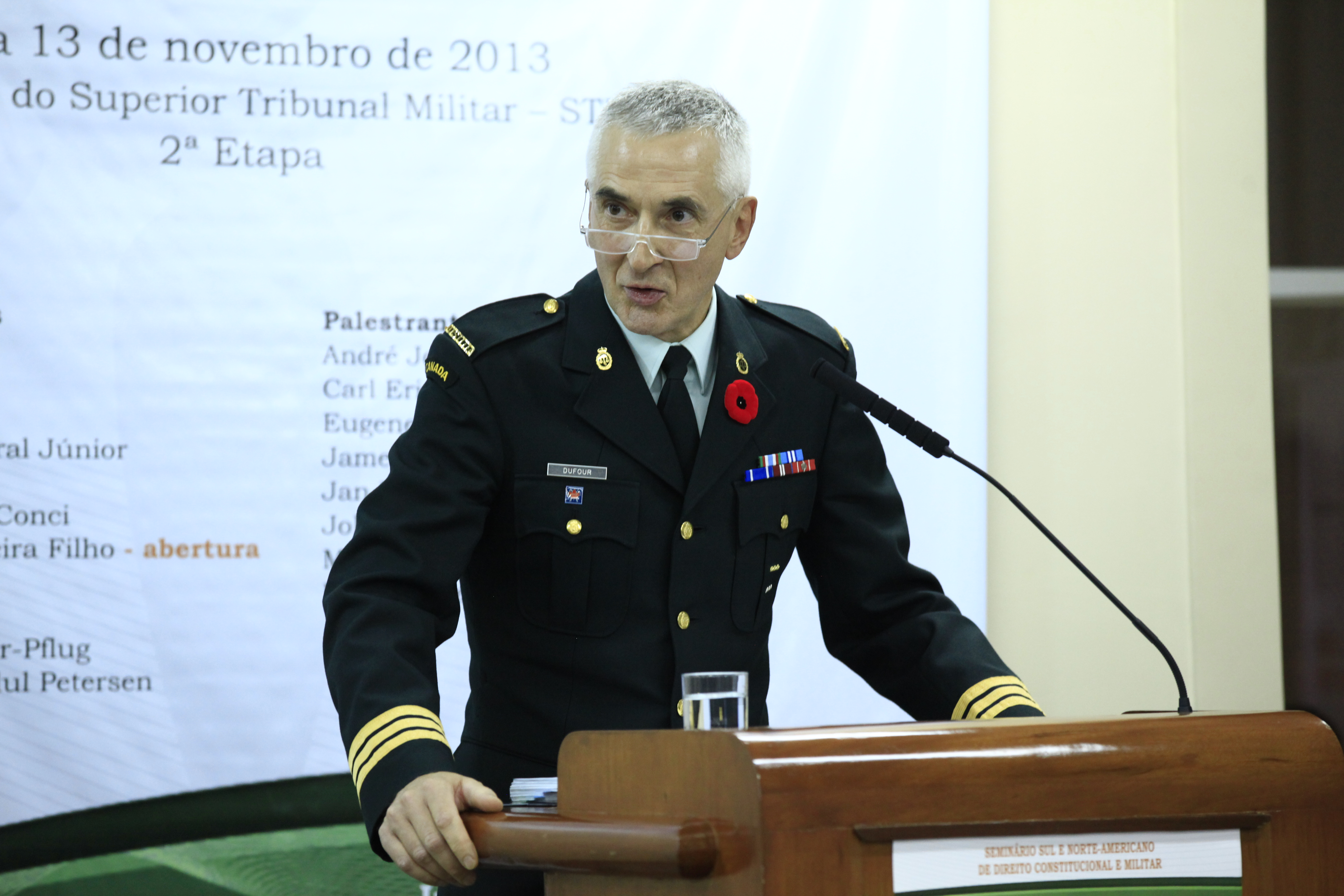 Juízes falam sobre as diferenças entre as Justiças Militares na América do Norte e no Brasil